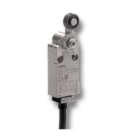 OMRON D4F-320-5D D4F-320-5D D4F 0043H D4F3205D OMRON Metal IP67 2NC/2NA Lever Roller plunger 5m vert.